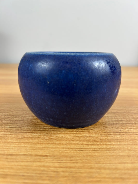 Attributed To Marblehead Trial Piece Or School Of Marblehead Blue Bulbous Vase