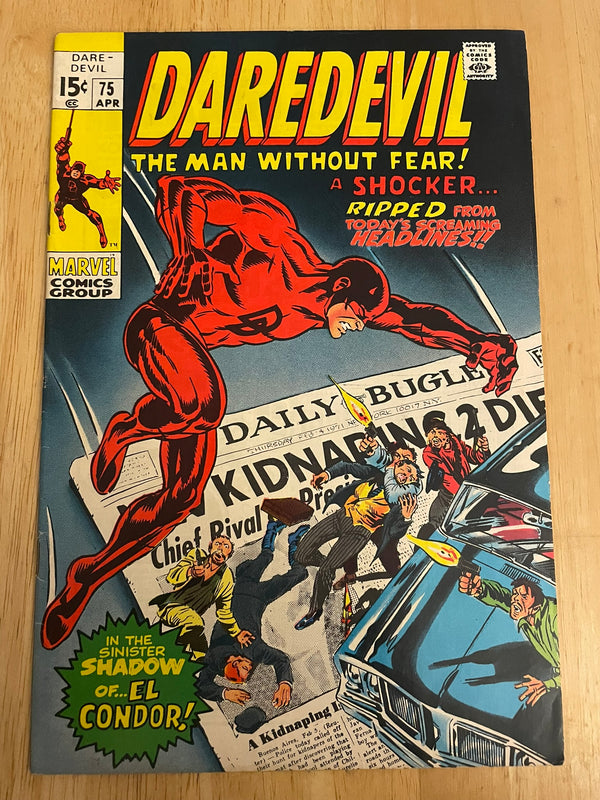 Daredevil #75 Marvel Comics 1971 VF 1st Appearance of El Condor