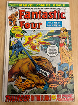 FANTASTIC FOUR # 118 CRYSTAL-THUNDER IN THE RUINS-THING FIGHTS ALONE