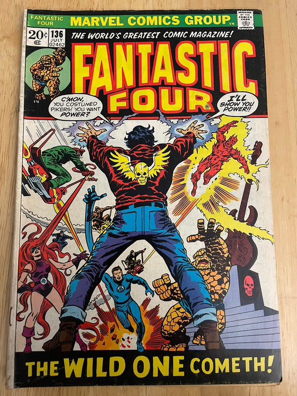 The Fantastic Four #136/Bronze Age Marvel Comic Book