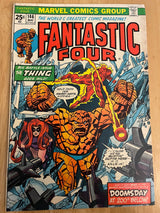 Fantastic Four #146 Marvel 1974 Thing Medusa Human Torch Bronze Age