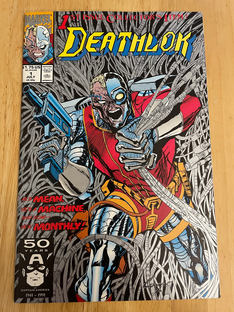 Deathlok #1 - Marvel Comics July 1991 - 1st Issue - High Grade