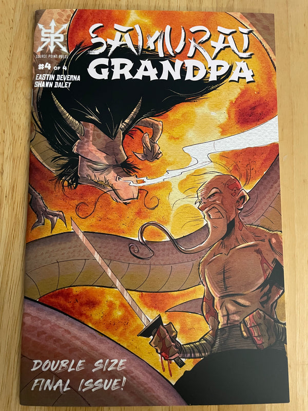 SAMURAI GRANDPA #4 Double Size Final Issue/Source Point Press