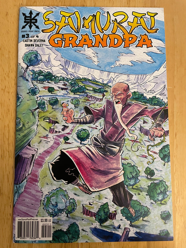 SAMURAI GRANDPA #3 Source Point Press Comic Book