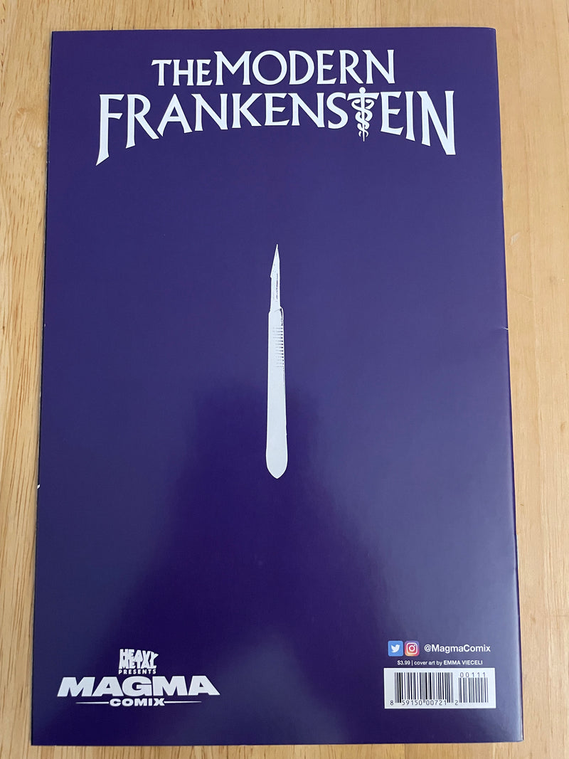 The Modern Frankenstein #1 Comic Book Magma Comix