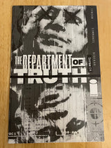 Department of Truth #1 fourth print / black & white cover / Image comics