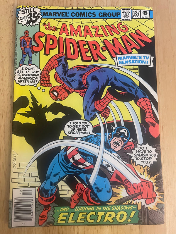 The Amazing Spider-Man #187 (Marvel Comics December 1978)