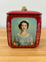 Edward Sharp & Sons 1953 Queen Elizabeth II Coronation Toffee Tin