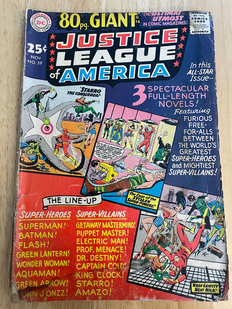 Justice League Of America #39 80 Page Giant DC Comics 1965