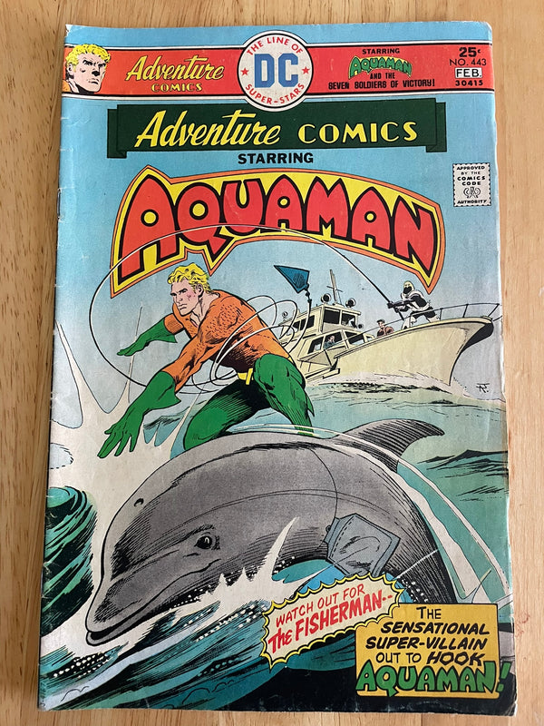 Adventure Comics Starring Aquaman #443 DC Comic Book