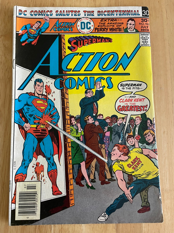 Action Comics #461; DC - Superman July 1976 Bicentennial