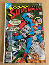 Superman #325 1st Blackrock III vintage DC comics 1978