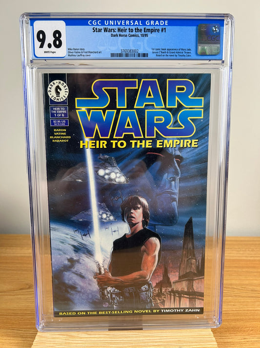 Star Wars Heir to the Empire #1 CGC 9.8 W 1st Mara Jade & Grand Admiral Thrawn
