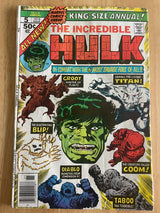 Incredible Hulk Annual #5 1976 2nd Appearance Groot