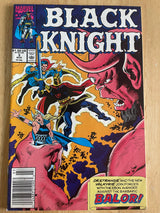 BLACK KNIGHT #3 MARVEL COMIC 1990