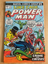 POWER MAN #25 MARVEL LUKE CAGE HERO FOR HIRE *1975*