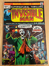 VINTAGE MARVEL COMICS SUPERNATURAL THRILLERS #2 INVISIBLE MAN 1ST APPEARANCE KEY