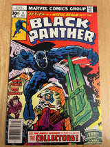 Black Panther #4 (1977) JACK KIRBY COVER & ART / BRONZE AGE MARVEL