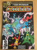 Crisis on Infinite Earths #1 (1985): 1st Appearance Blue Beetle!