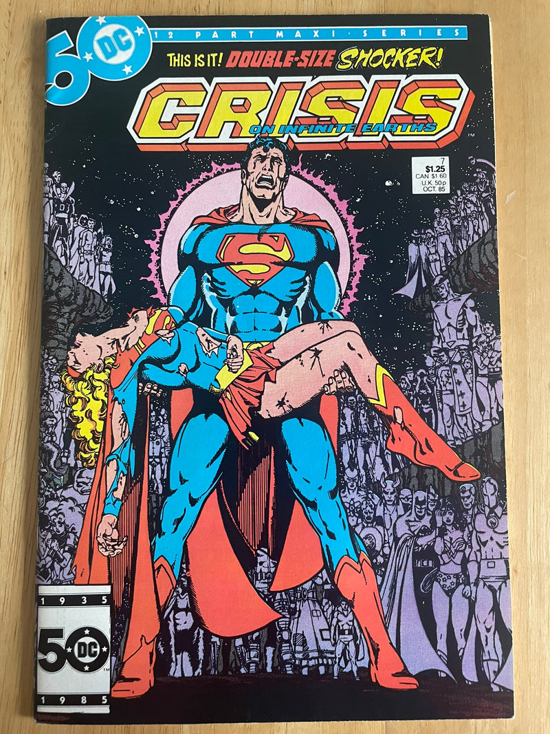 DC Comics CRISIS ON INFINITE EARTHS #7 October 1985