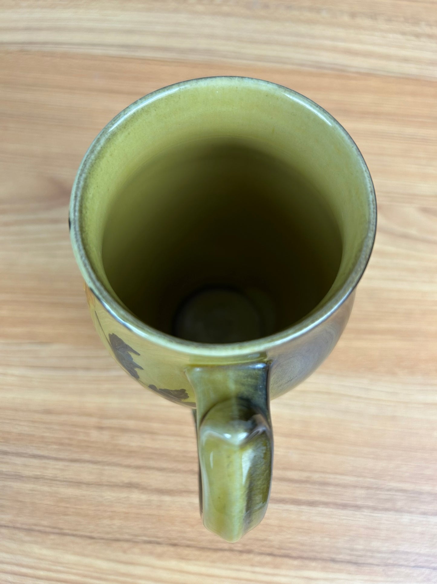 Rookwood Pottery Mug Shape 422 Martin Rettig Standard Glaze Trumpet Flower