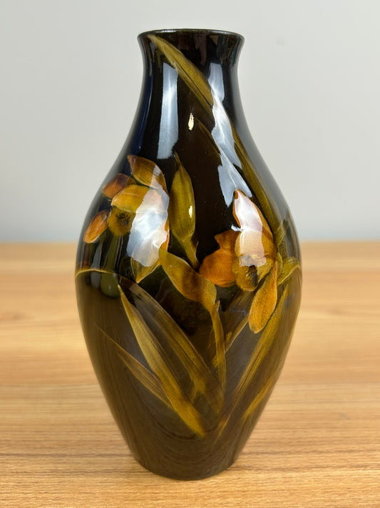 1893 Rookwood Pottery Vase #741-C Standard Glaze Daffodil Vase Sallie Toohey