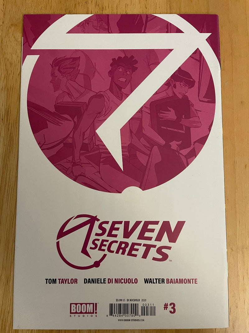 Seven Secrets #3 First Print Boom Studios 2020 Tom Taylor