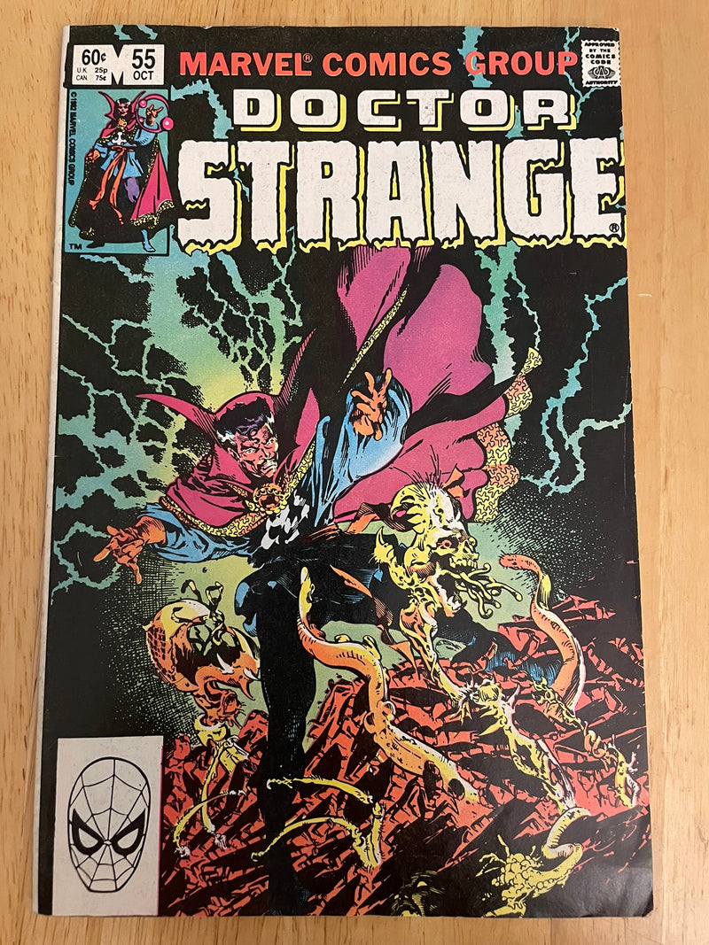 Doctor Strange #55 (Marvel Comics October 1982) Classic Michael Golden Art