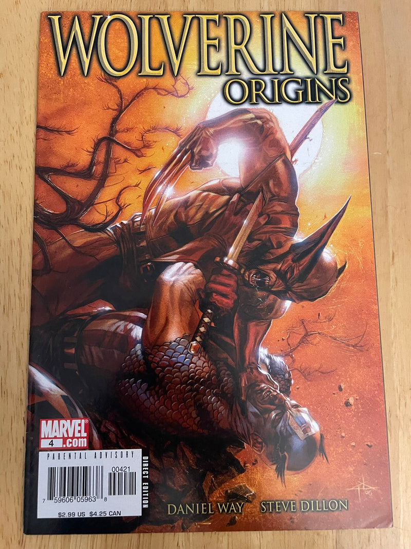 WOLVERINE ORIGINS #4 - REGULAR COVER - MARVEL COMICS 2006