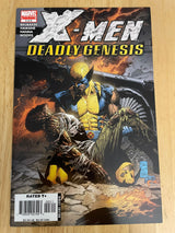 X-Men Deadly Genesis 3 Marvel NM- 2006 Marc Silvestri Cover Art Vulcan