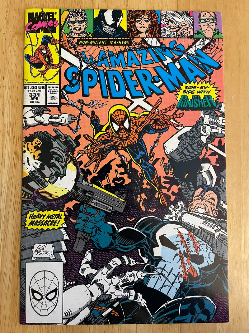 The Amazing Spider-Man #331 Marvel Comics 1st Print Copper Age