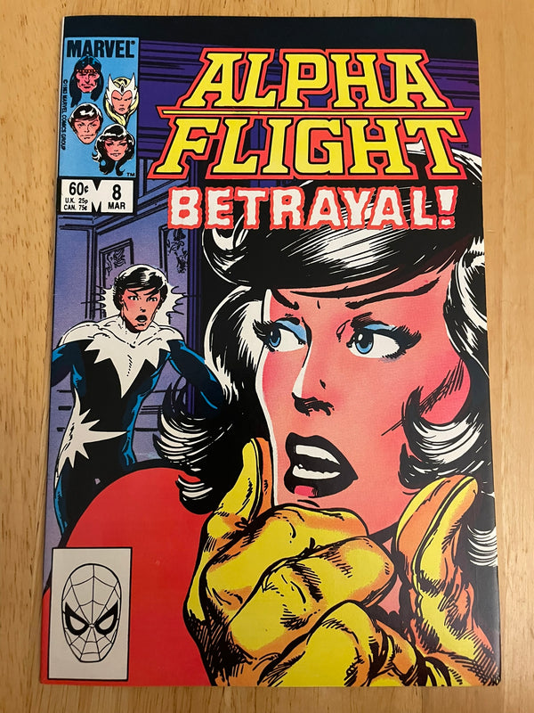 Alpha Flight #8 (1984) Marvel Comics