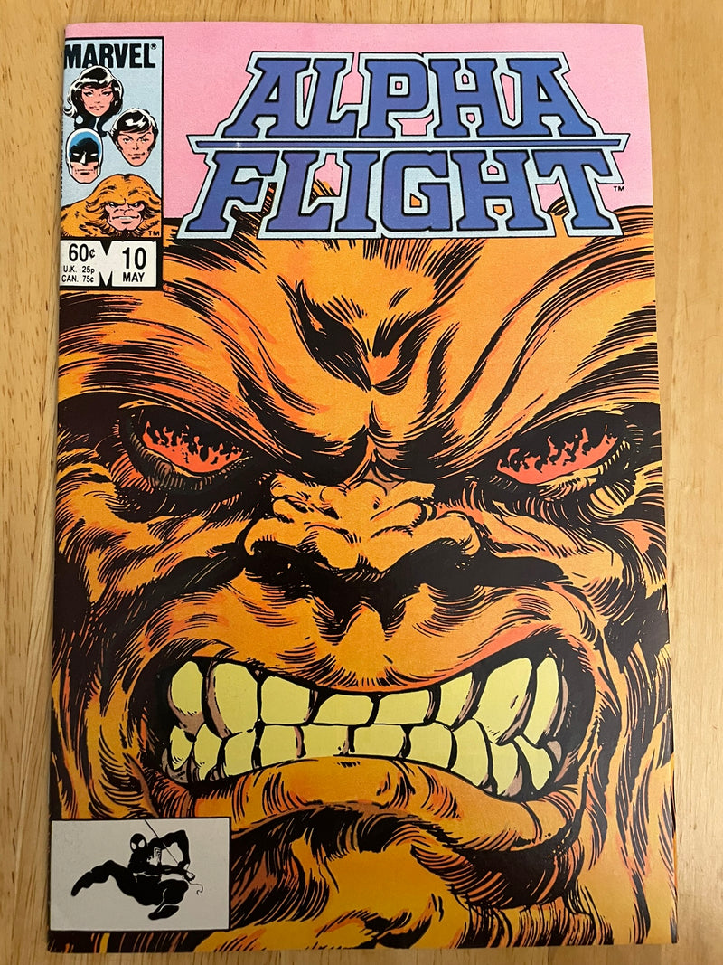 Alpha Flight #10 Vol. 1 (1983-1994) Marvel Comics,High Grade