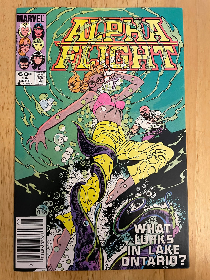 Alpha Flight #14 (1984) Marvel Comics