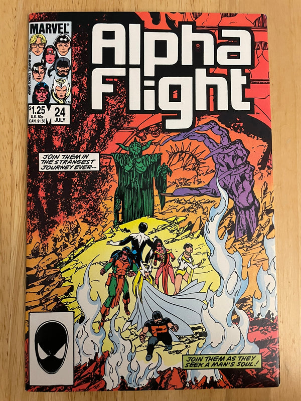 Alpha Flight #24 Vol. 1 (1983-1994) Marvel Comics