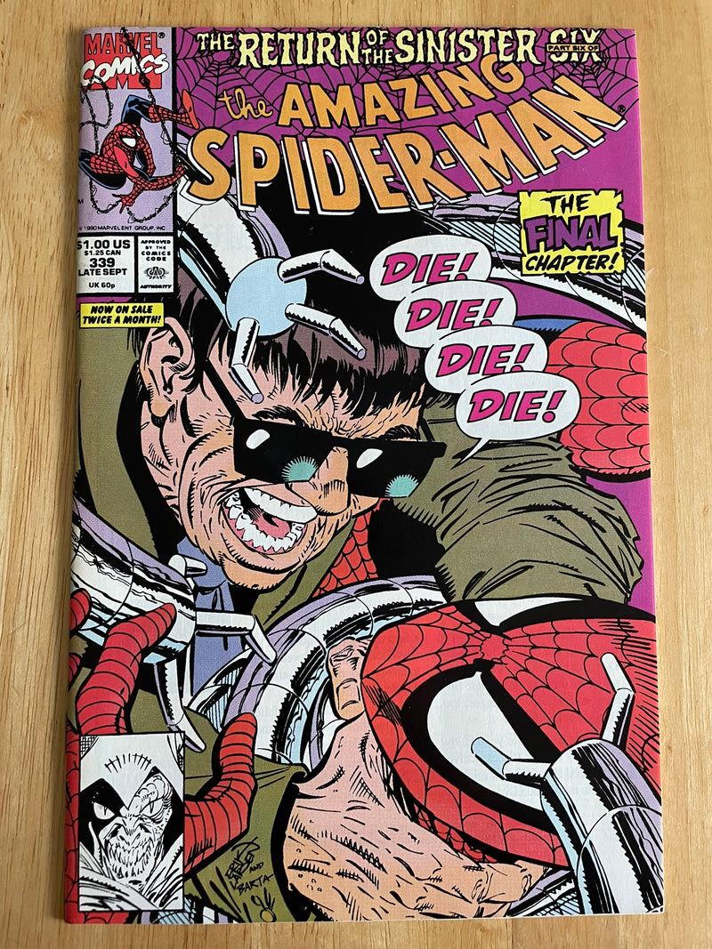 The Amazing Spider-Man #339 (Marvel Comics September 1990)