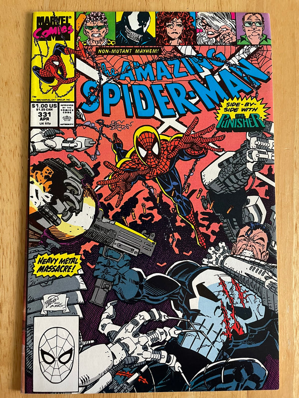 The Amazing Spider-Man #331 Marvel Comics 1st Print Copper Age