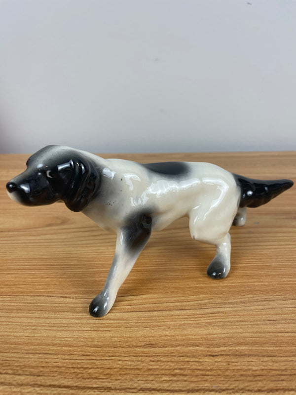 Robert Simmons Vintage Black & White Dog • Rex Setter"