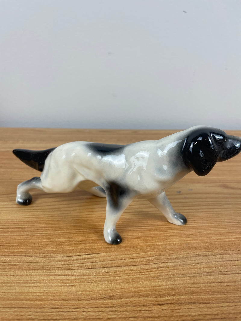 Robert Simmons Vintage Black & White Dog • Rex Setter"