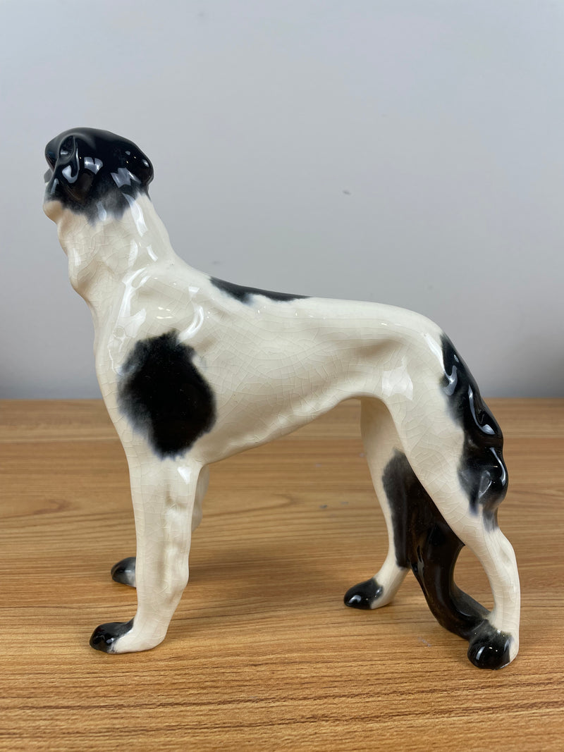 Robert Simmons Dog Borzoi California Pottery Wolfhound DUKE 1950's 60's Glossy