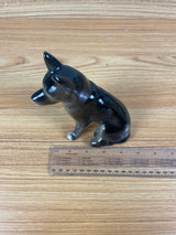 Robert Simmons Vintage Art Pottery German Shepherd Vigilance Dog Figurine