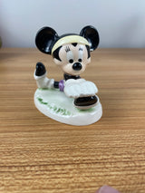 Goebel W Germany Ceramic Disney Minnie Mouse Exercise 3” 1984 Signed & Dated