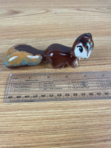 Vintage Robert Simmons Whiskey Squirrel Figurine California Pottery