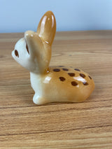 Vintage California Pottery Robert Simmons Deer Fawn Figurine "Miss Innocent"