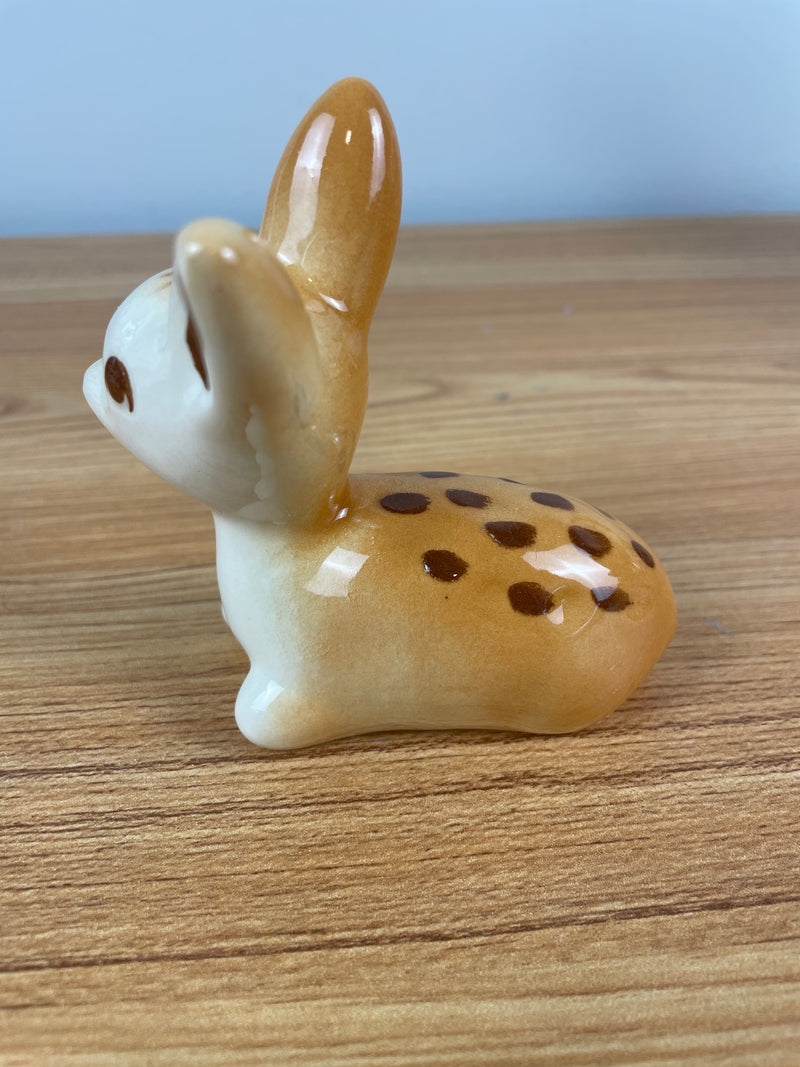 Vintage California Pottery Robert Simmons Deer Fawn Figurine "Miss Innocent"