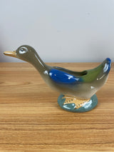 TONK Robert Simmons ceramics vtg calif pottery duck figurine Los Angeles bird