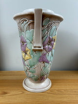 Roseville Morning Glory White 1935 Vintage Art Pottery Tall Ceramic Vase 731-12