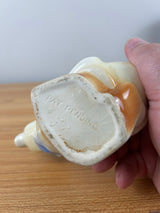 Royal Copley Spaulding Vintage Figural Creamer Duck Chick Wearing Coat Hat