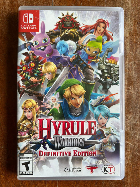 Hyrule Warriors Definitive Edition Video Game Nintendo Switch 2018
