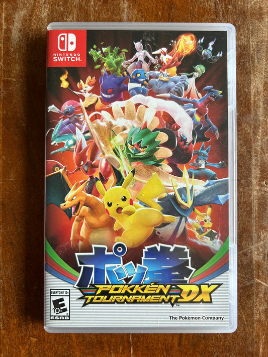 Pokken Tournament DX Nintendo Switch Game w/Case Pokémon